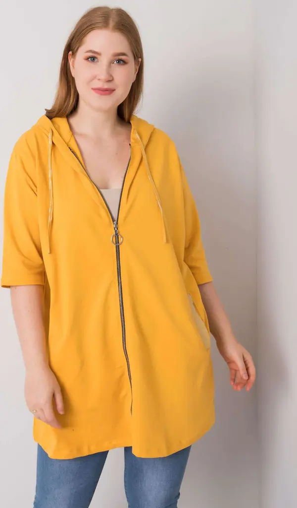 RELEVANCE Sweatshirt-RV-BL-6863.59P-dark yellow