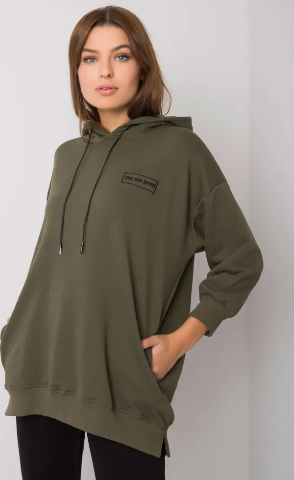 RELEVANCE Sweatshirt-RV-BL-6935.18P-khaki