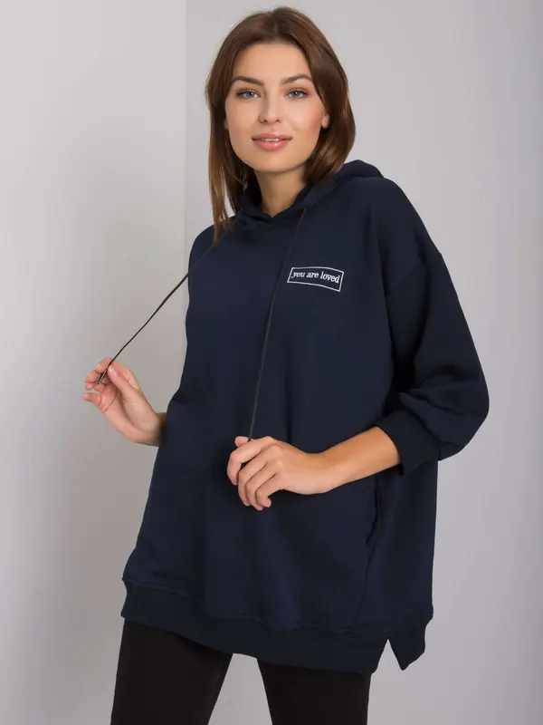 RELEVANCE Sweatshirt-RV-BL-6935.18P-navy blue