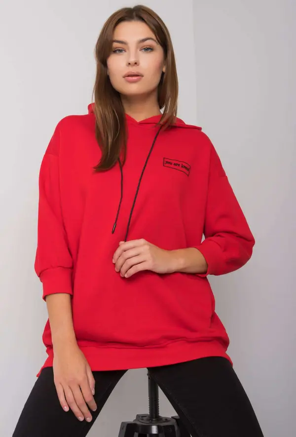 RELEVANCE Sweatshirt-RV-BL-6935.18P-red