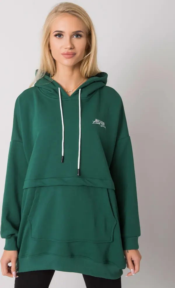 RELEVANCE Sweatshirt-RV-BL-7095.30P-dark green