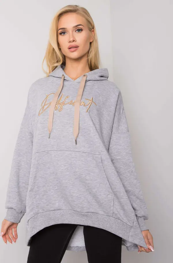 RELEVANCE Sweatshirt-RV-BL-7096.37P-gray
