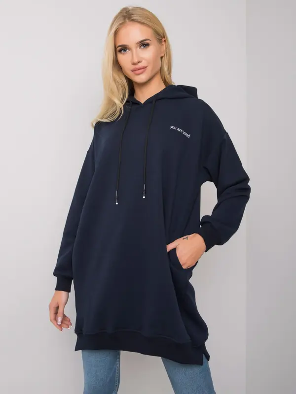 RELEVANCE Sweatshirt-RV-BL-7097.26-navy blue