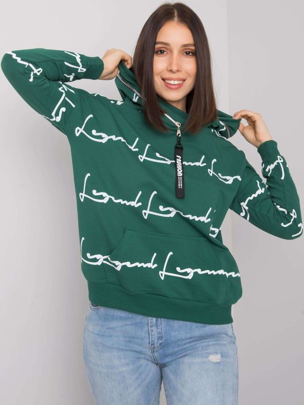 RELEVANCE Sweatshirt-RV-BL-7127.27-dark green