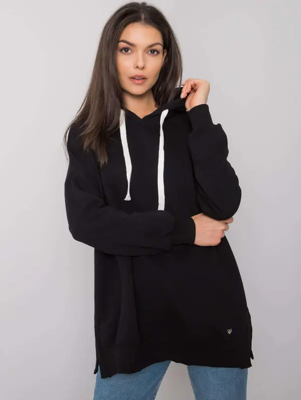 BASIC Feel Good Sweatshirt-RV-BL-7190.38X-black