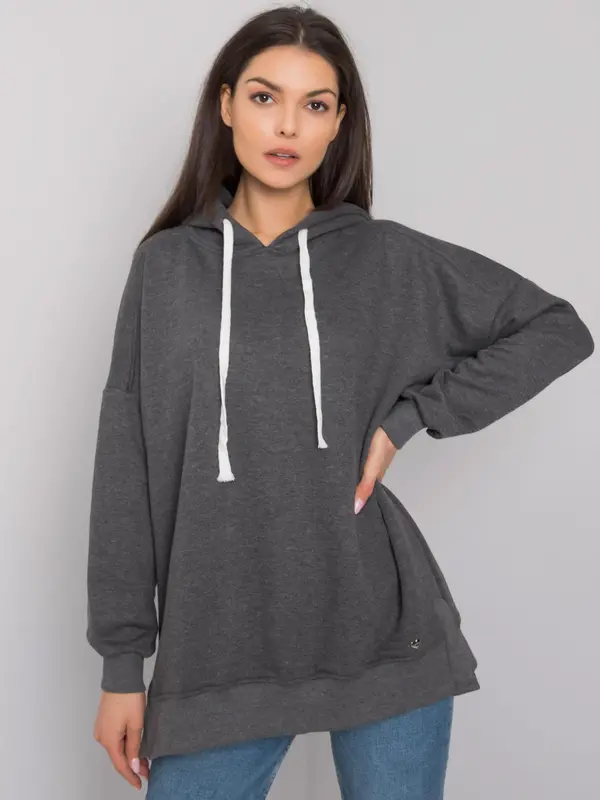 BASIC Feel Good Sweatshirt-RV-BL-7190.38X-dark gray