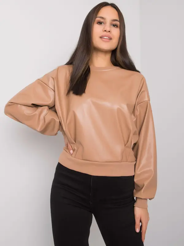 RUE PARIS Sweatshirt-RV-BL-7352.52-camel