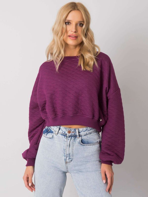 BASIC Feel Good Sweatshirt-RV-BL-7450.64-dark purple