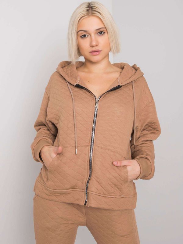 BASIC Feel Good Sweatshirt-RV-BL-7451.23-camel