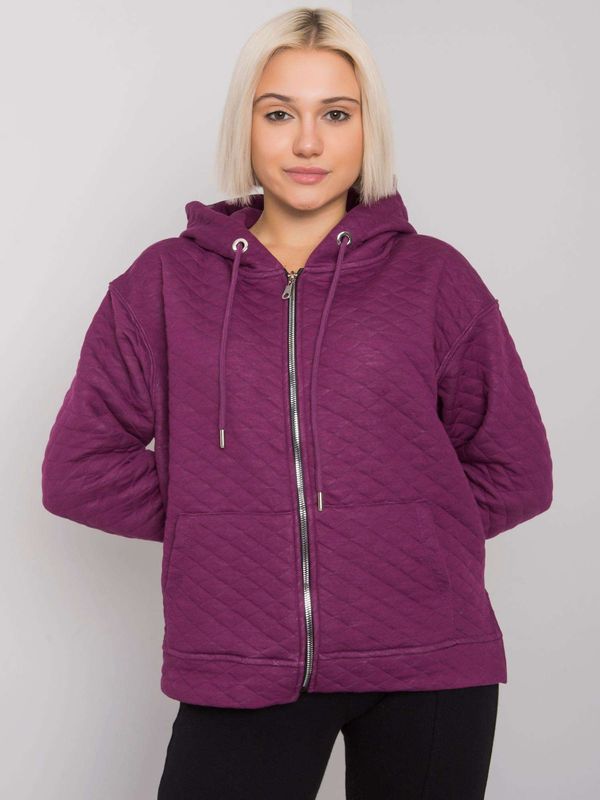 BASIC Feel Good Sweatshirt-RV-BL-7451.23-dark purple