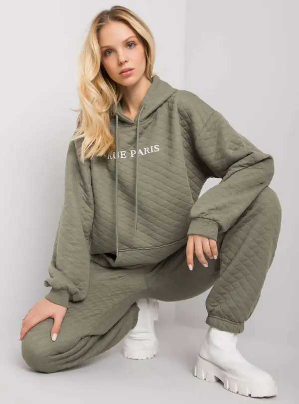 RUE PARIS Sweatshirt-RV-BL-7452.16-khaki
