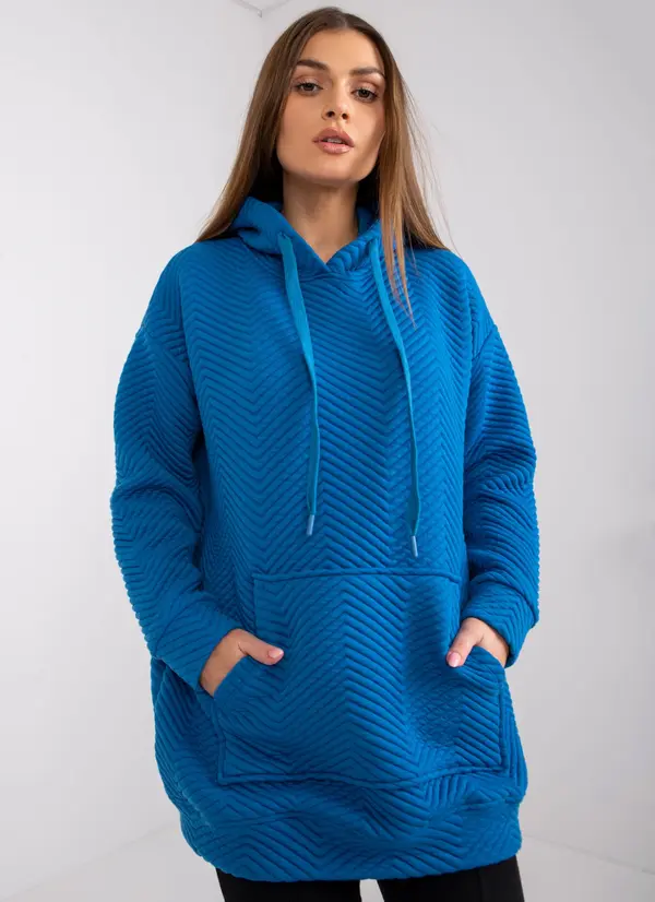 RUE PARIS Sweatshirt-RV-BL-7487.66-dark blue