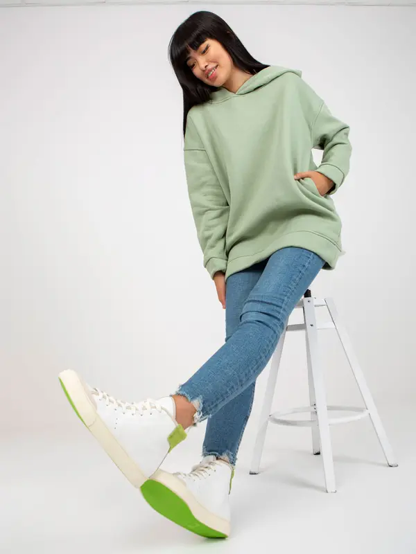 BASIC Feel Good Sweatshirt-RV-BL-8042.00P-Pistachio