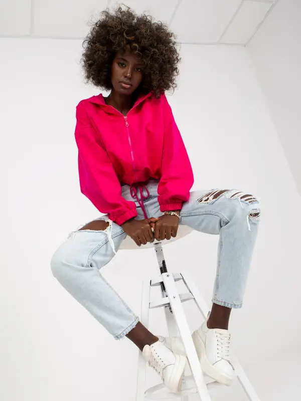 RUE PARIS Sweatshirt-RV-BL-8081.36P-fuchsia