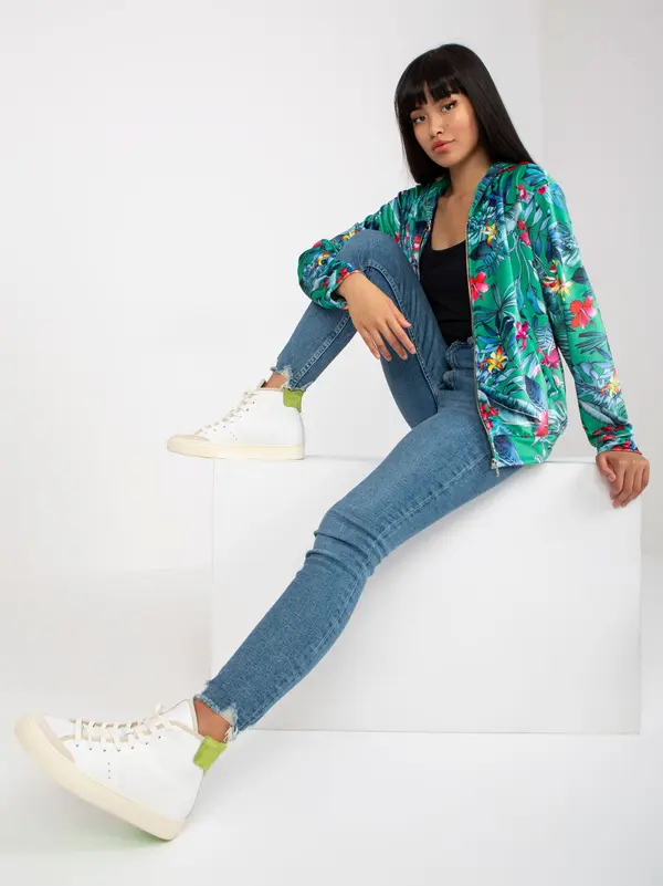 RUE PARIS Sweatshirt-RV-BL-8120.69P-green