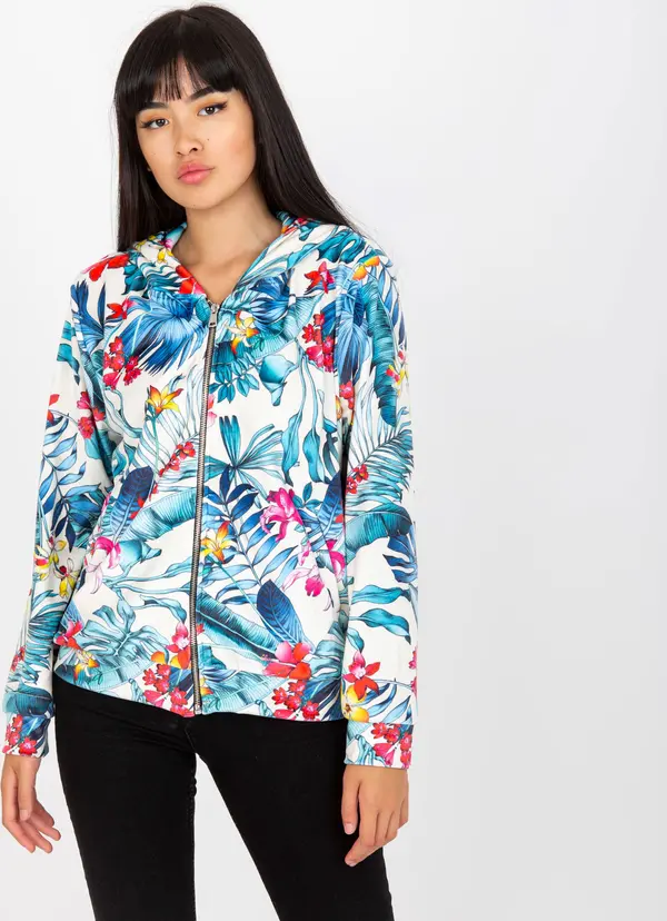 RUE PARIS Sweatshirt-RV-BL-8120.69P-white-blue