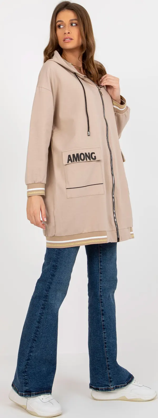 RELEVANCE Sweatshirt-RV-BL-8149.91P-beige