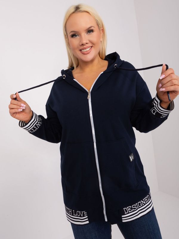 RELEVANCE Sweatshirt-RV-BL-8190.09P-navy blue