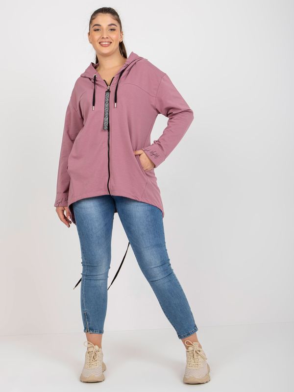 RELEVANCE Sweatshirt-RV-BL-8266.34P-dark pink