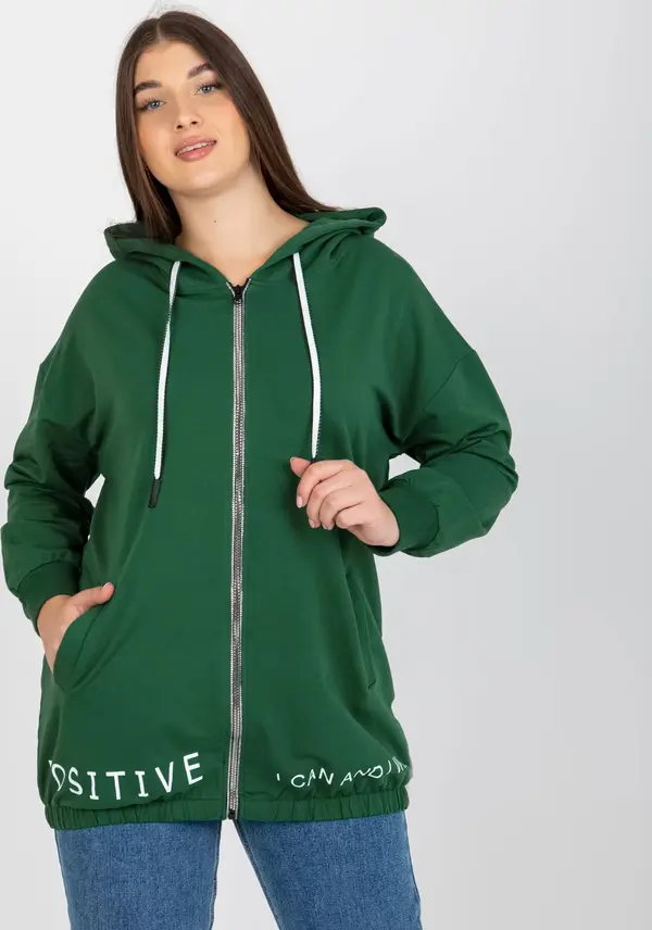 RELEVANCE Sweatshirt-RV-BL-8302.78-dark green
