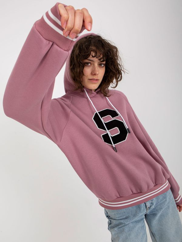 RELEVANCE Sweatshirt-RV-BL-8372.04P-dark pink