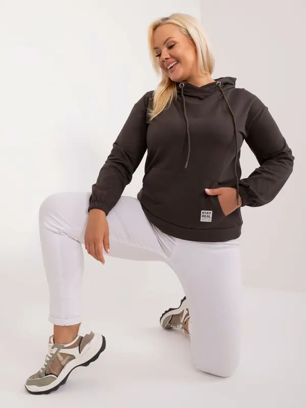 RELEVANCE Sweatshirt-RV-BL-8655-1.13X-dark khaki