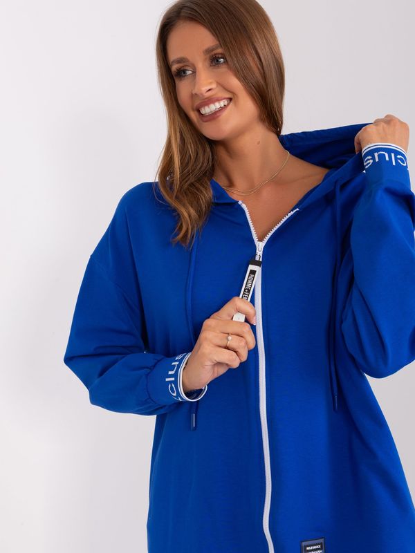 RELEVANCE Sweatshirt-RV-BL-9096.43P-Cobalt