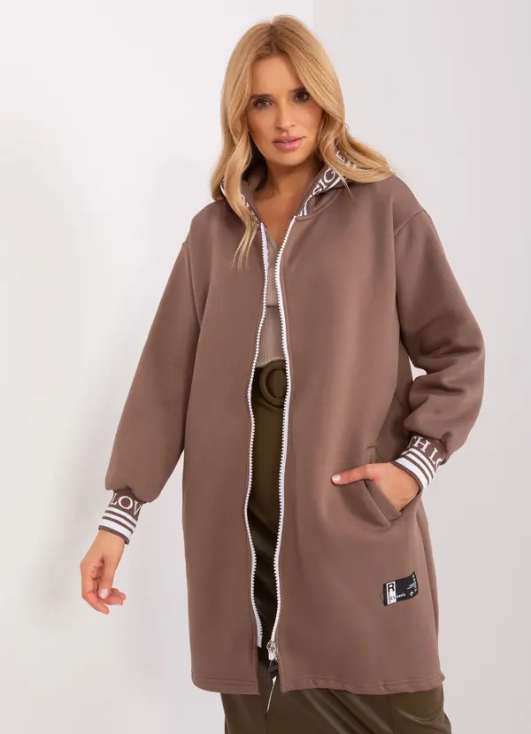 RELEVANCE Sweatshirt-RV-BL-9225.96P-brown