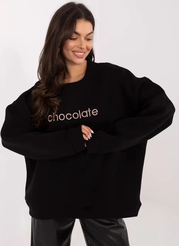 RUE PARIS Sweatshirt-RV-BL-A1036.22-black