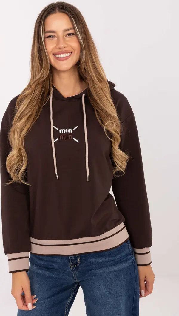 RELEVANCE Sweatshirt-RV-BL-A857.47-dark brown