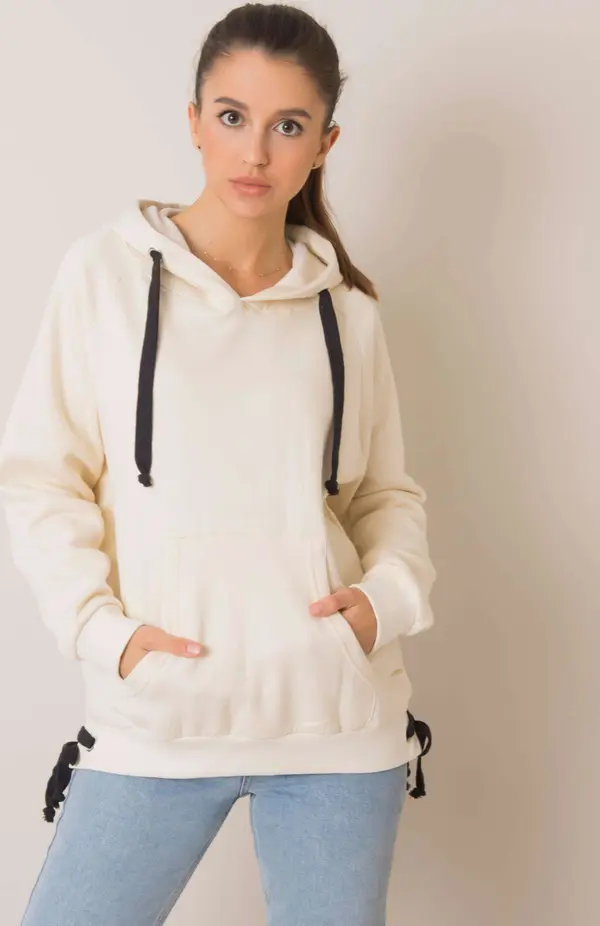 NieZnaszMnie Sweatshirt-TW-BL-G031.20P-ecru