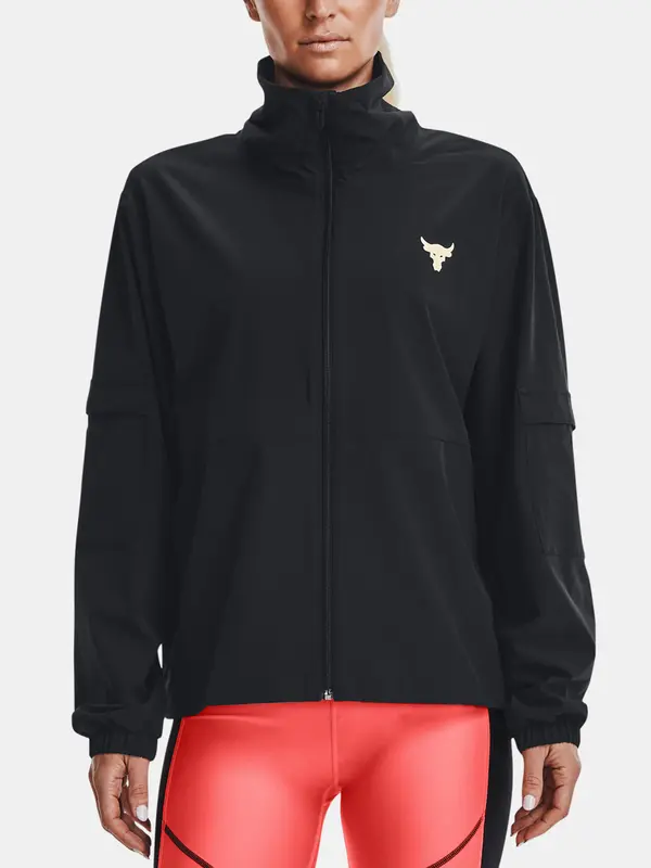 Under Armour Sweatshirt Under Armour UA Project Rock Woven Jkt-BLK - Women
