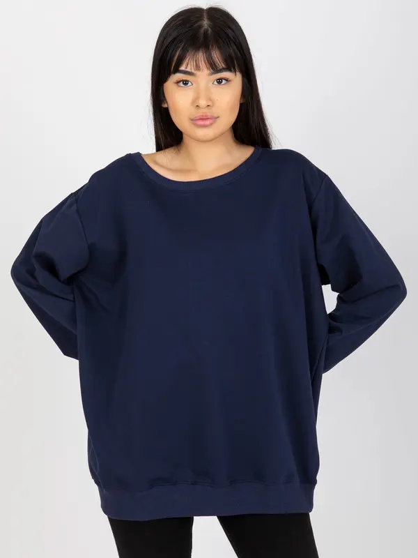Vikki Sweatshirt-VI-BL-094.03P-navy blue