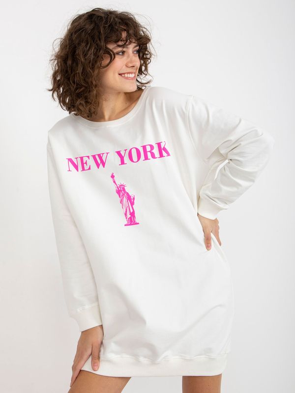 VITON Sweatshirt-VI-BL-3212.15X-white-pink