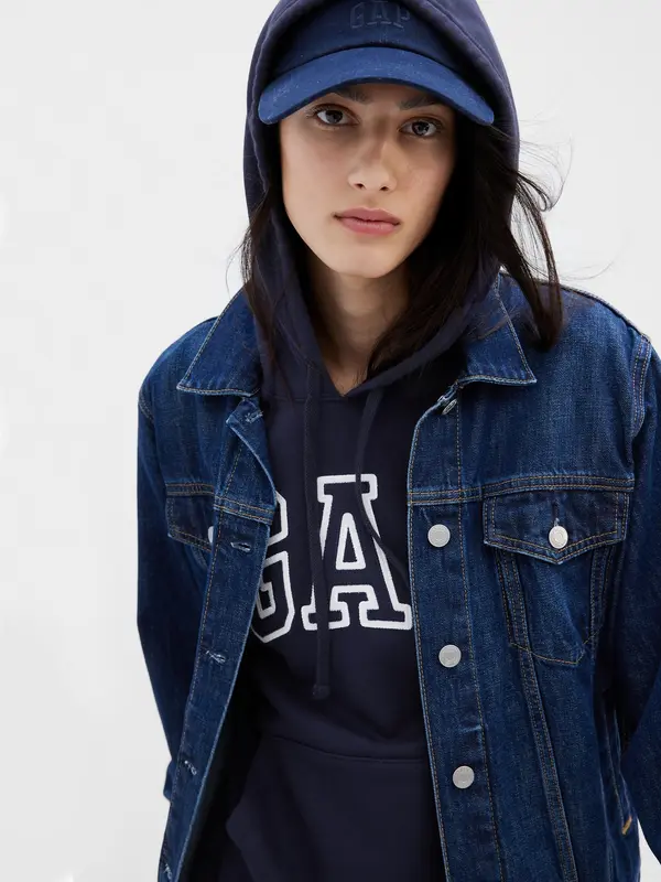 GAP Sweatshirt with GAP logo - Women's