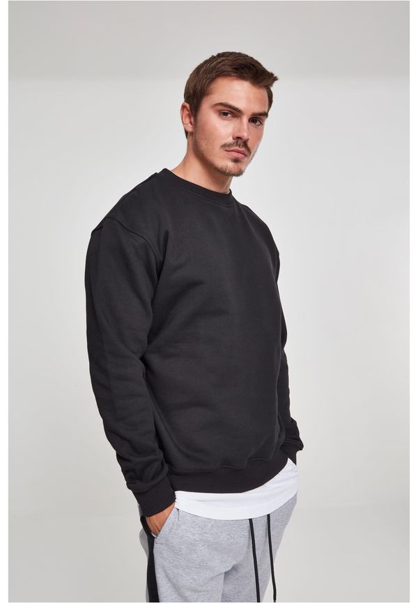 Urban Classics Sweatshirt with neckline black