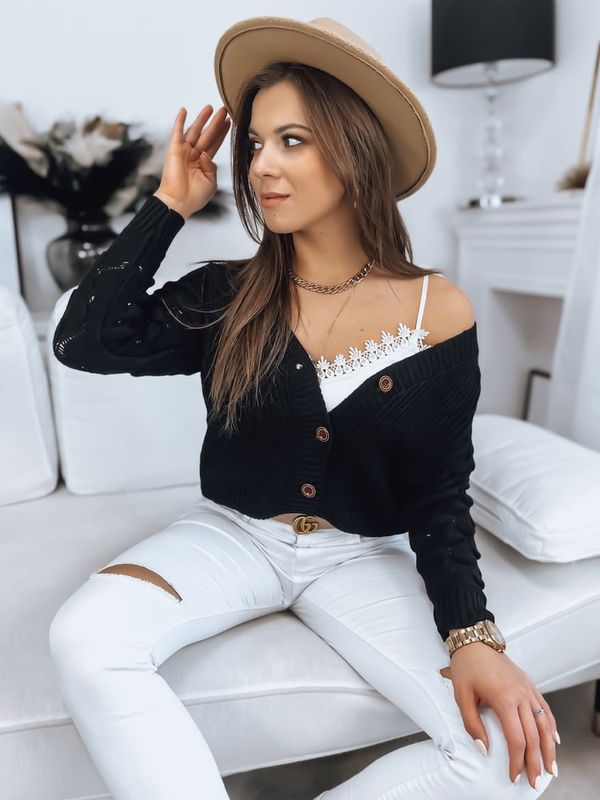 DStreet Sweter damski SINSA czarny Dstreet