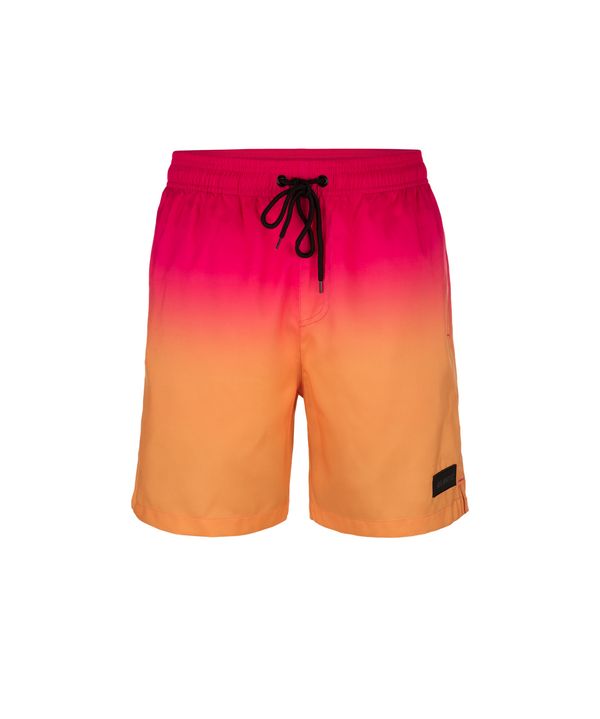 Atlantic Swim shorts Atlantic KMB-210 S-2XL Water Print pink 043