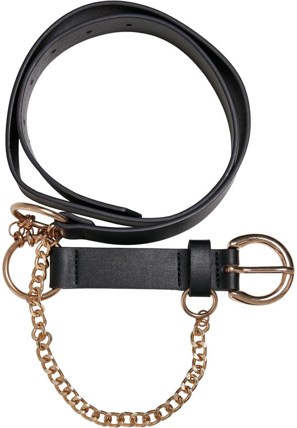 Urban Classics Accessoires Synthetic leather strap with chain
