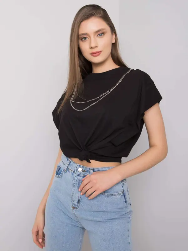 RUE PARIS T-shirt-157-TS-4170.82-black