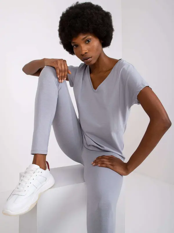 BASIC Feel Good T-shirt-AP-TS-A-004-grey