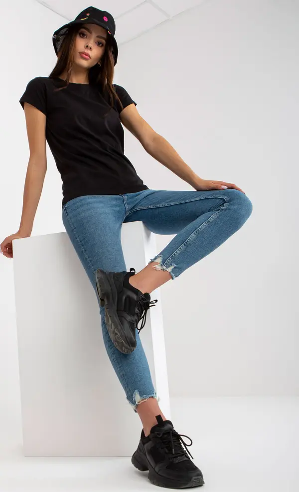 BASIC Feel Good T-shirt-B-013.85P-black