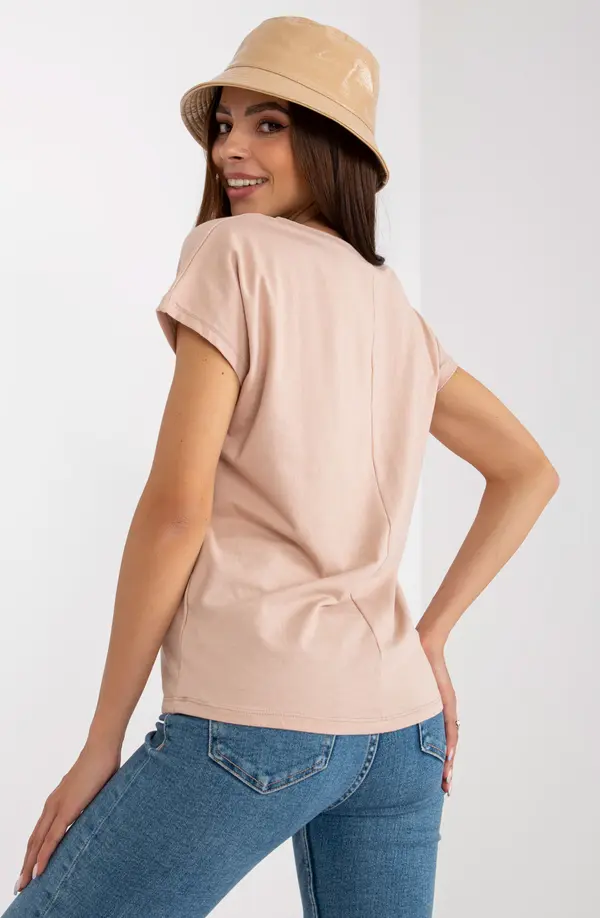 BASIC Feel Good T-shirt-B-014.43-beige