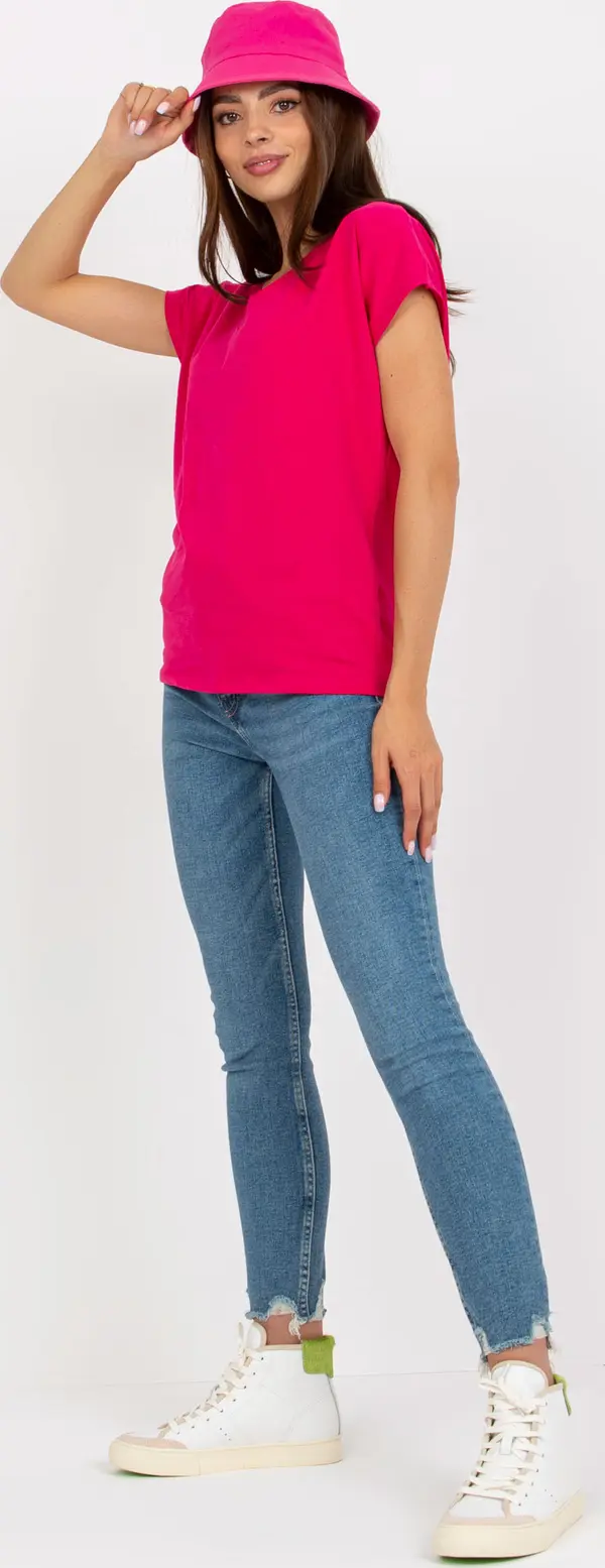 BASIC Feel Good T-shirt-B-014.56P-fuchsia