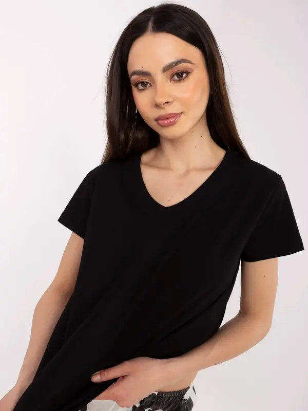 BASIC Feel Good T-shirt-CLM-TS-1639.12-black