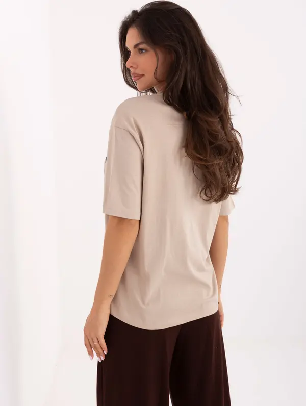 Fresh Made T-shirt-D12083AI02799A-beige