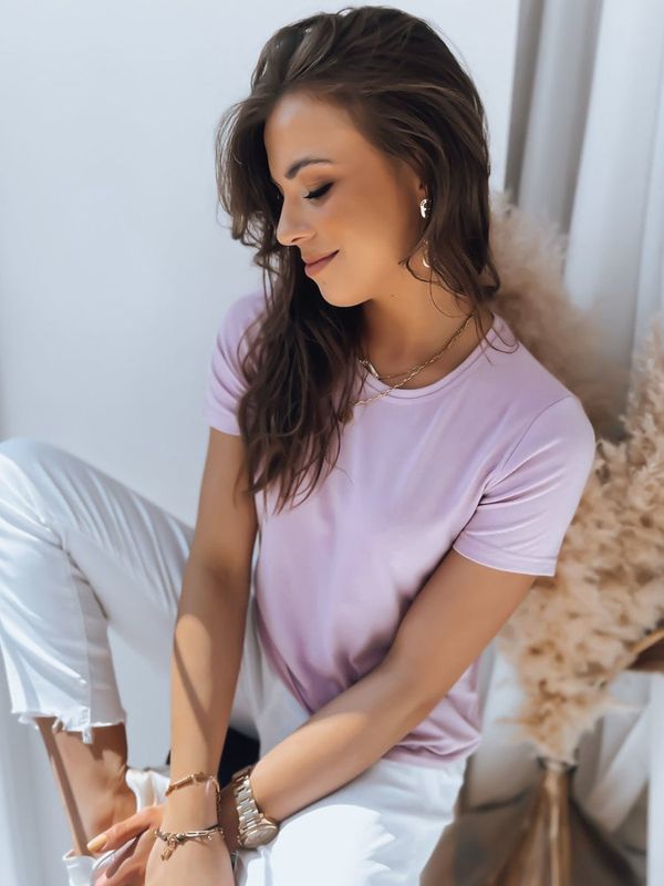 DStreet T-shirt damski MAYLA fioletowy Dstreet