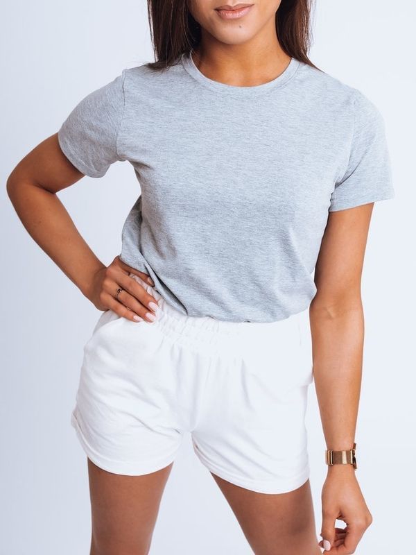 DStreet T-shirt damski MAYLA II jasnoszary Dstreet