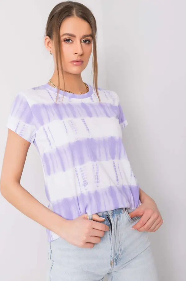 Italy Moda T-shirt-DHJ-TS-11280-1.10-light purple