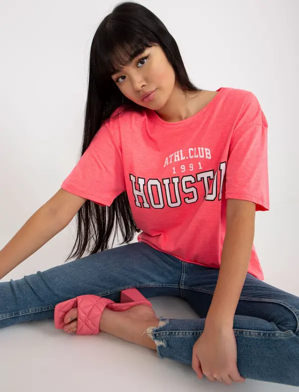 ex moda T-shirt-EM-TS-527-1.26X-fluo pink